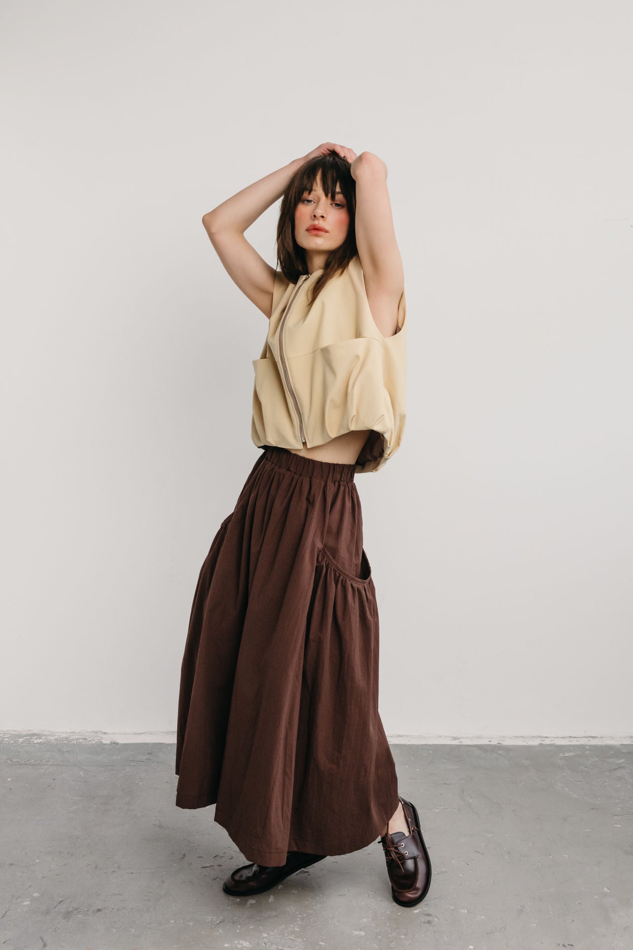 Mina Skirt choco