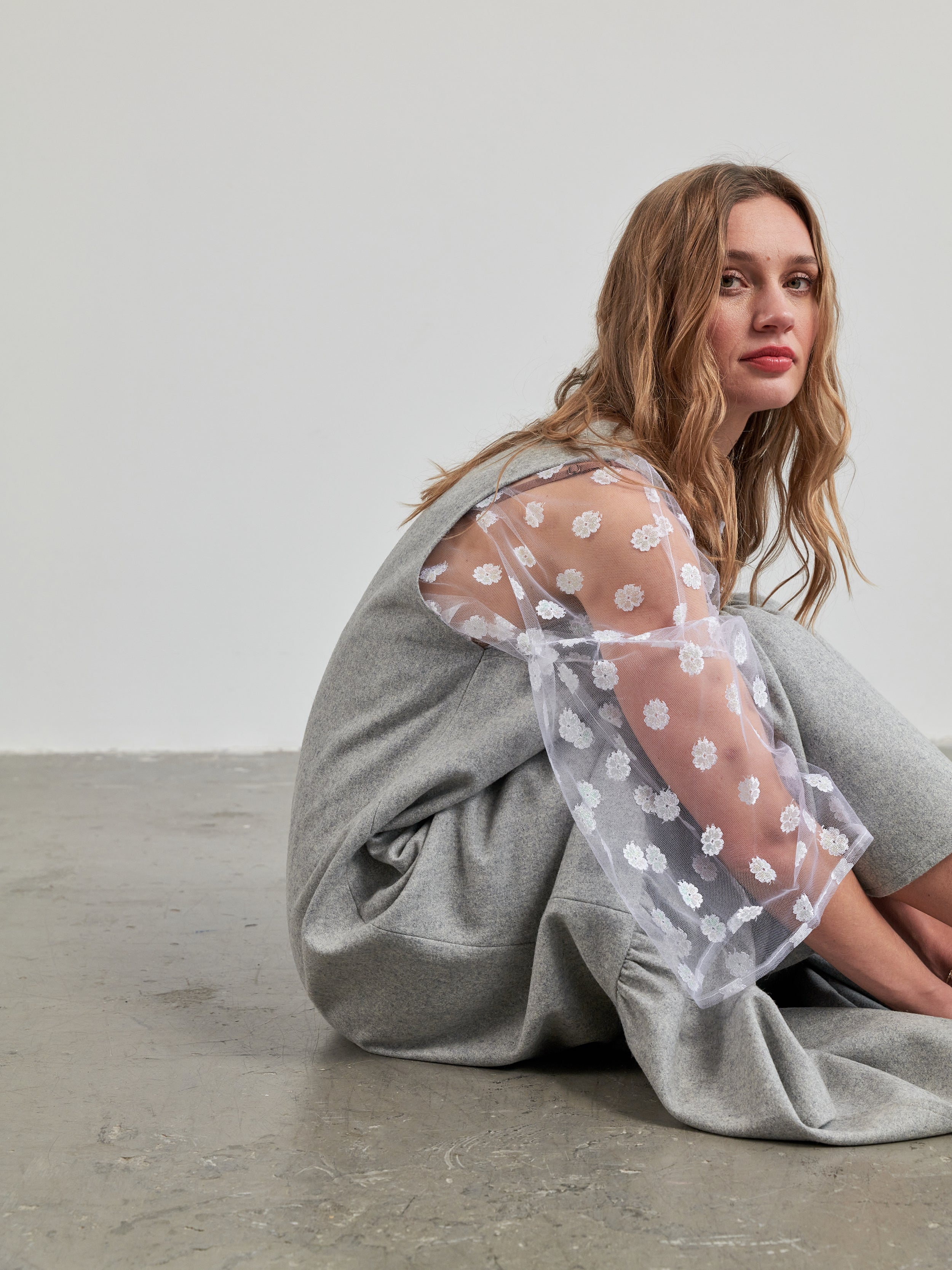 Tilda dress grey