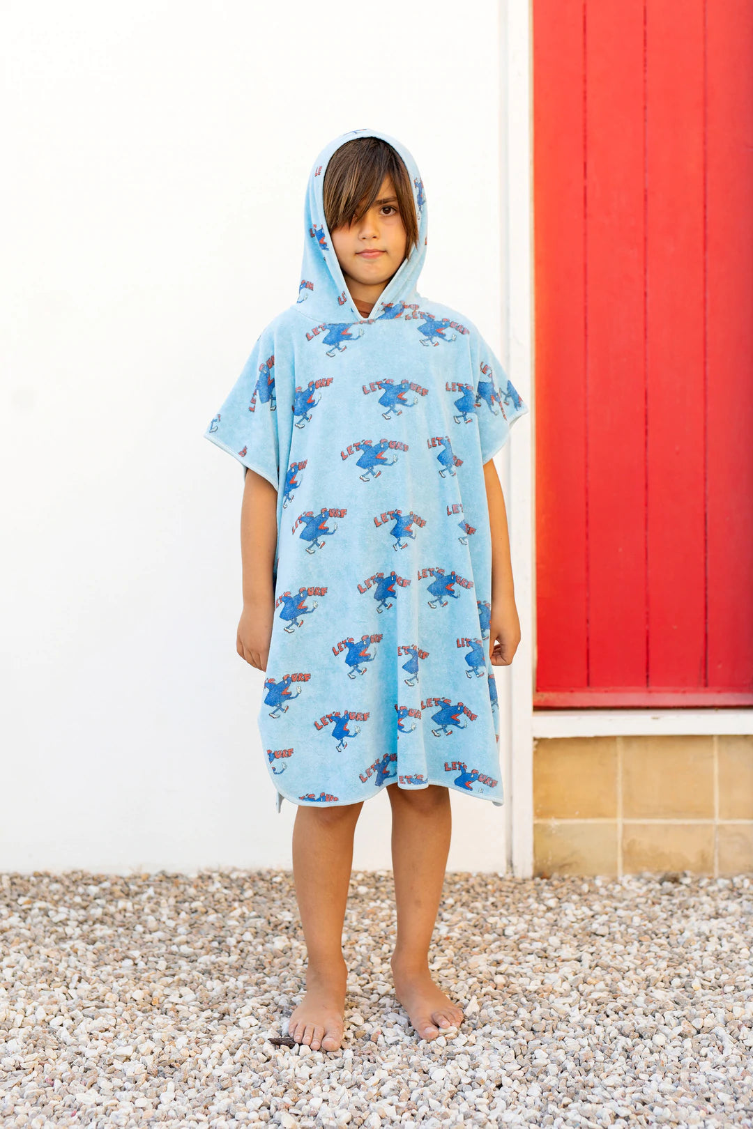 SM - let's surf poncho - vel.- 6/8y