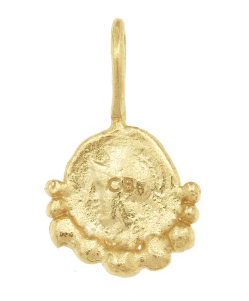 Gorgon Protection amulet 24k vermeil 