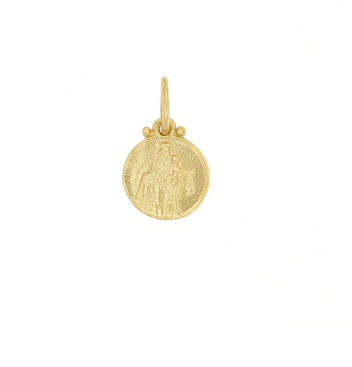 Mother & Child amulet 24k vermeil